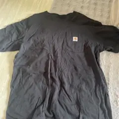 Carhartt ブラック ポケット Tシャツ