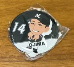 千葉ロッテマリーンズ　ビジター限定　ガチャ　缶バッジ　小島和哉