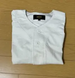 ZETT ホワイト ユニフォーム S
