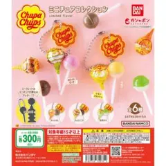Chupa Chups ミニチュアコレクション　ガチャガチャ 2種セット