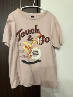 AVIREX ピンナップガール プリント Tシャツ Lサイズ