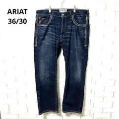 ARIAT デニム　ジーパン　ジーンズ　メキシコ製　コットン　刺繍