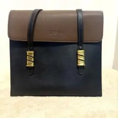 【美品・レア】LOEWE ロエベ ショルダーバック ベラスケス　バイカラーのサムネイル