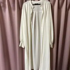 SUREVE ホワイト ロングコート