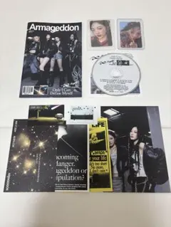 aespa Armageddon シンガポール サイン会 トレカ　セット aespa カリナ Armageddon シンガポール サイン会 限定 トレカ