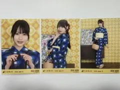 乃木坂46　岡本姫奈　生写真2026　浴衣3種