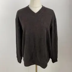 UNIQLO ユニクロ ソフトニットフリースVネックT トップス シンプル 万能