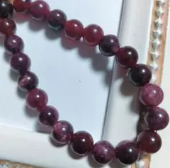 天然石 トルマリンルビーレッド 大人可愛いキラキラ輝く 1連まとめ売り