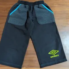 umbro アンブロ キッズ ハーフパンツ ブラック 140cm