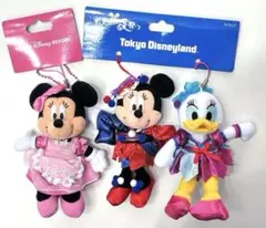 訳あり　ディズニー　シェフミ　ミニー　夏祭り　ミニー　デイジー　ストラップ