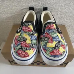 VANS カラフルロゴ スリッポン