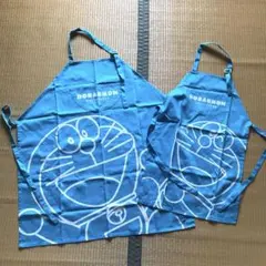 非売品　ドラえもん　親子エプロン　2枚セット
