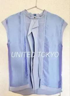 UNITED TOKYO レイヤーカスケードブラウス美品 - メルカリ