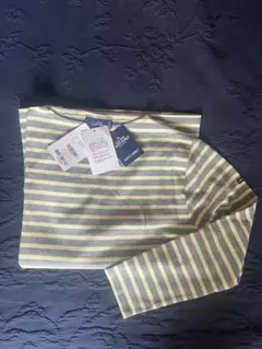 【新品セントジェームス長袖ウェッソン メンズ T4 Zesteイエロー系ボーダー