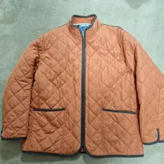 値下げ中　ゴールデンベア　濃いオレンジ キルティング風アウター