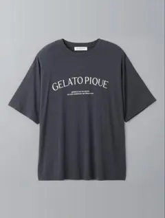 GELATO PIQUE HOMME ロゴプリント Tシャツ Lサイズ