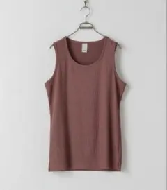 Casper John crepe tank top 楊柳タンクトップ