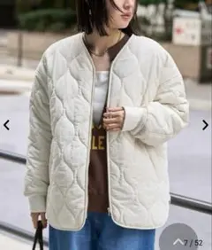 coenキルティングジャケット