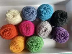 opal毛糸単色セット 10色 116g