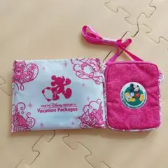 ▼新品未使用！東京ディズニーリゾート バケーションパッケージ ポーチ&バッグ