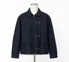 【新品未使用タグ付き】ZARA デニムトグルボタンジャケット XL インディゴ