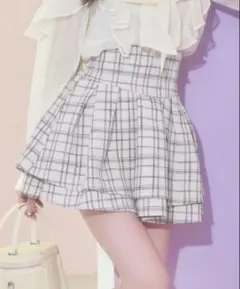 ミシェルマカロン ツイード スカート 美脚スカート S - メルカリ
