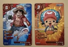 ミラクルバトルカードダス　ルフィーｘゾロｘチョッパー　プロモカード ミラクルバトルカードダス プロモ ルフィ ゾロ チョッパー 3枚セット