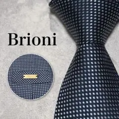新品Brioniネイビー ドット柄 ネクタイ 新品Brioniネイビー ドット柄 ネクタイ 新品Brioniネイビー