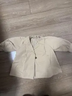 petit main ベージュ コート S