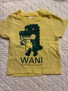 United Athle WANI Tシャツ イエロー 90cm