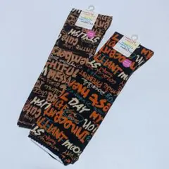 【未使用】+Vanilla　グラフィック ソックス 2色セット　23-25cm