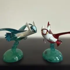 ポケモン モンコレ ラティアス ラティオス クリア フィギュア セット 