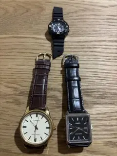 CASIO アナログ時計 3点セット