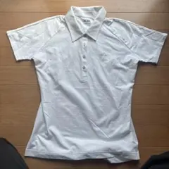 adidas CLIMACOOL ホワイト ポロシャツ S/P