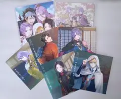 刀剣乱舞　初期刀組　イラストカードセット