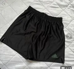 サッカーパンツ黒　アディダス adidas