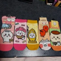 ちいかわご当地靴下など5足セット