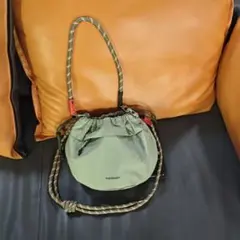 未使用 topologie ショルダーバッグ オリーブグリーン