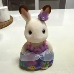 ★美品★シルバニアファミリー　ショコラウサギの女の子