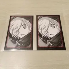 黒魔女さんが通る　トレーディングカード　モノクロ　ギュービッド　2枚セット