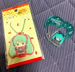 【本日限定価格！】初音ミク ラバーキーホルダー　カラビナ　セット