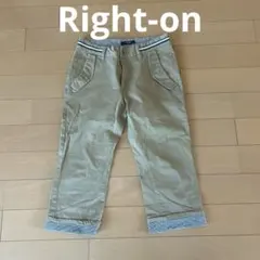 美品✨️Right-on ライトオン クロップドバンツ、ショートパンツのサムネイル