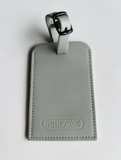 RIMOWA ネームタグ グレー レザー ラゲージタグのサムネイル