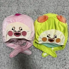 こびとづかん　カクレモモジリ　スモモノウチ　被り物2点セット