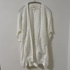 FOREVER 21 レースガウン ホワイト M/Lのサムネイル
