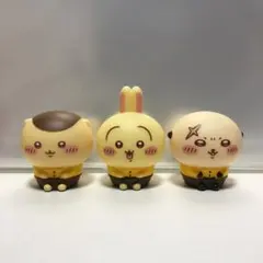 COCO'S×ちいかわ　ソフビ　うさぎ　ラッコ　くりまんじゅう