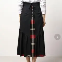 BLUE LABEL CRESTBRIDGE　カルゼストレッチマーメイドスカートのサムネイル