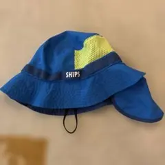 SHIPS KIDS サファリハット LLサイズ ブルー シップス 帽子のサムネイル