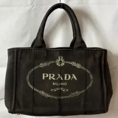 PRADA カナパ キャンバス ミニトート 黒 正規品