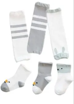 ベビー レッグウォーマー ソックス 3色セット